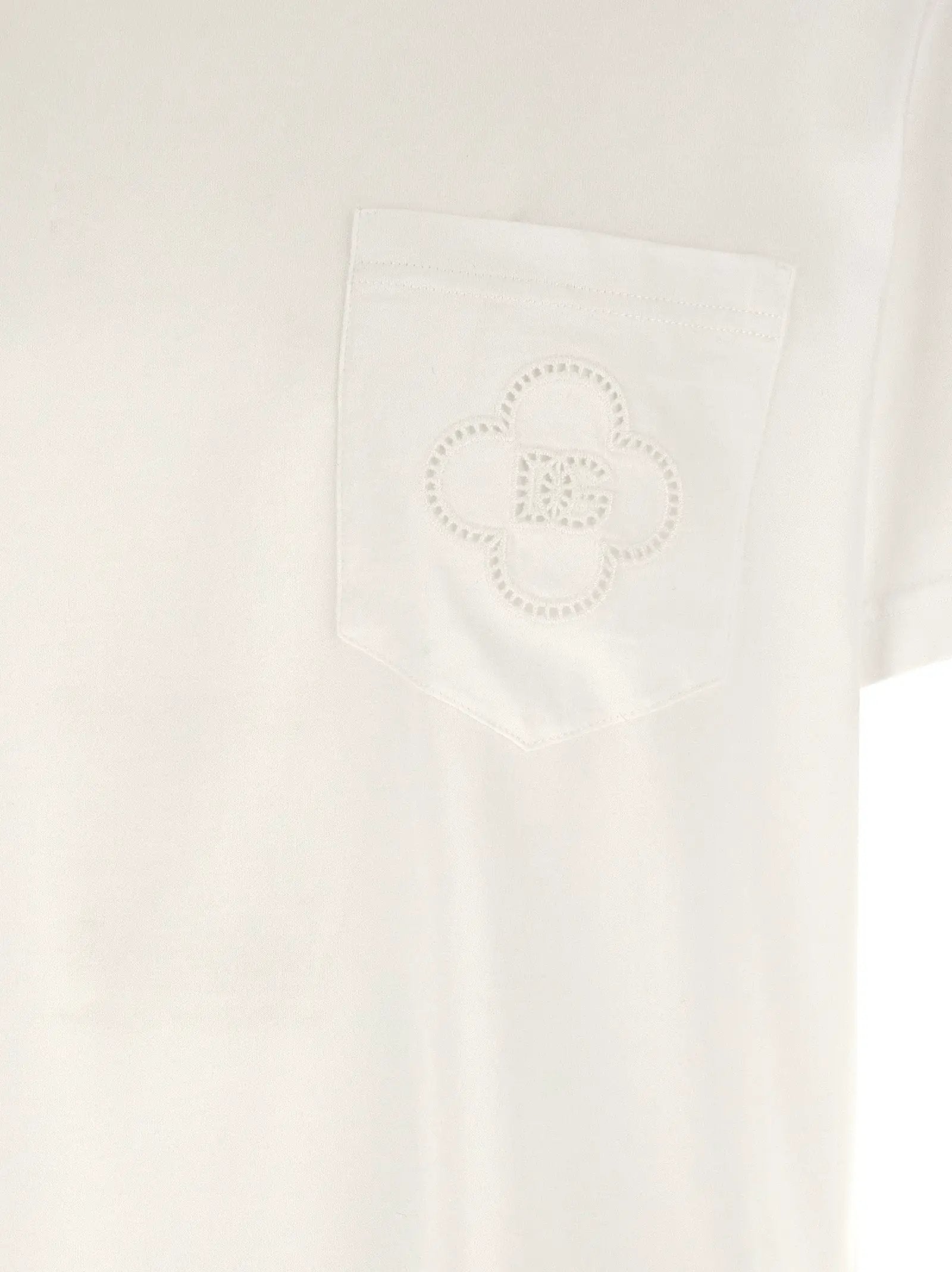 Dolce & Gabbana White Cotton T-Shirt