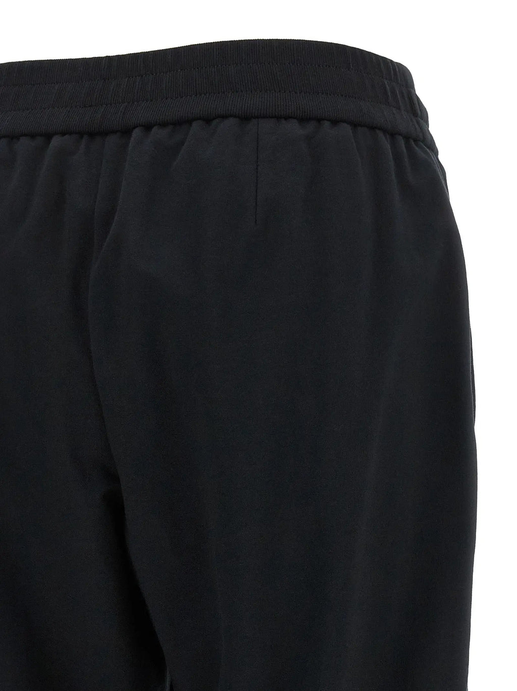 Brunello Cucinelli Black Cotton Joggers (Workout Pants)
