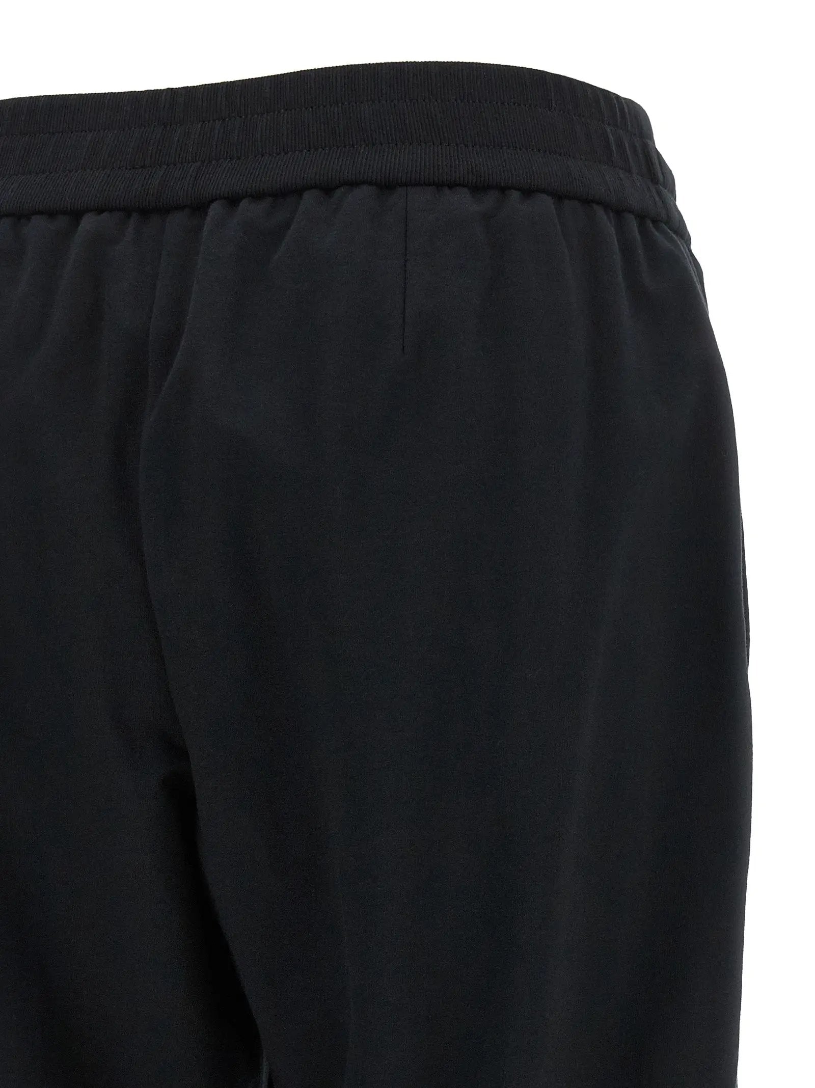 Brunello Cucinelli Black Cotton Joggers (Workout Pants)