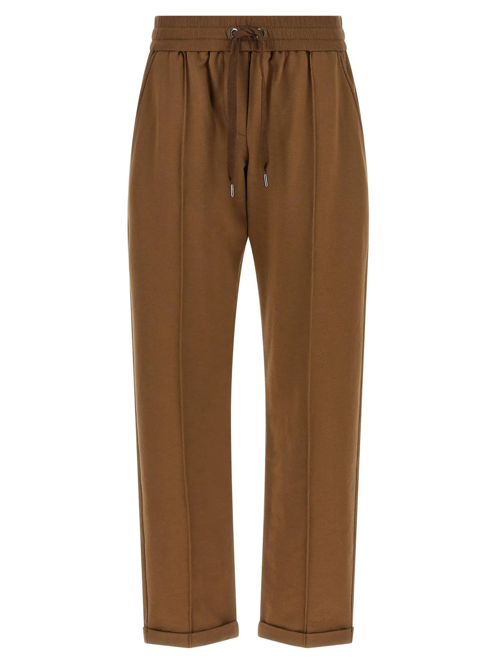 Brunello Cucinelli Brown Cotton Joggers (Workout Pants)