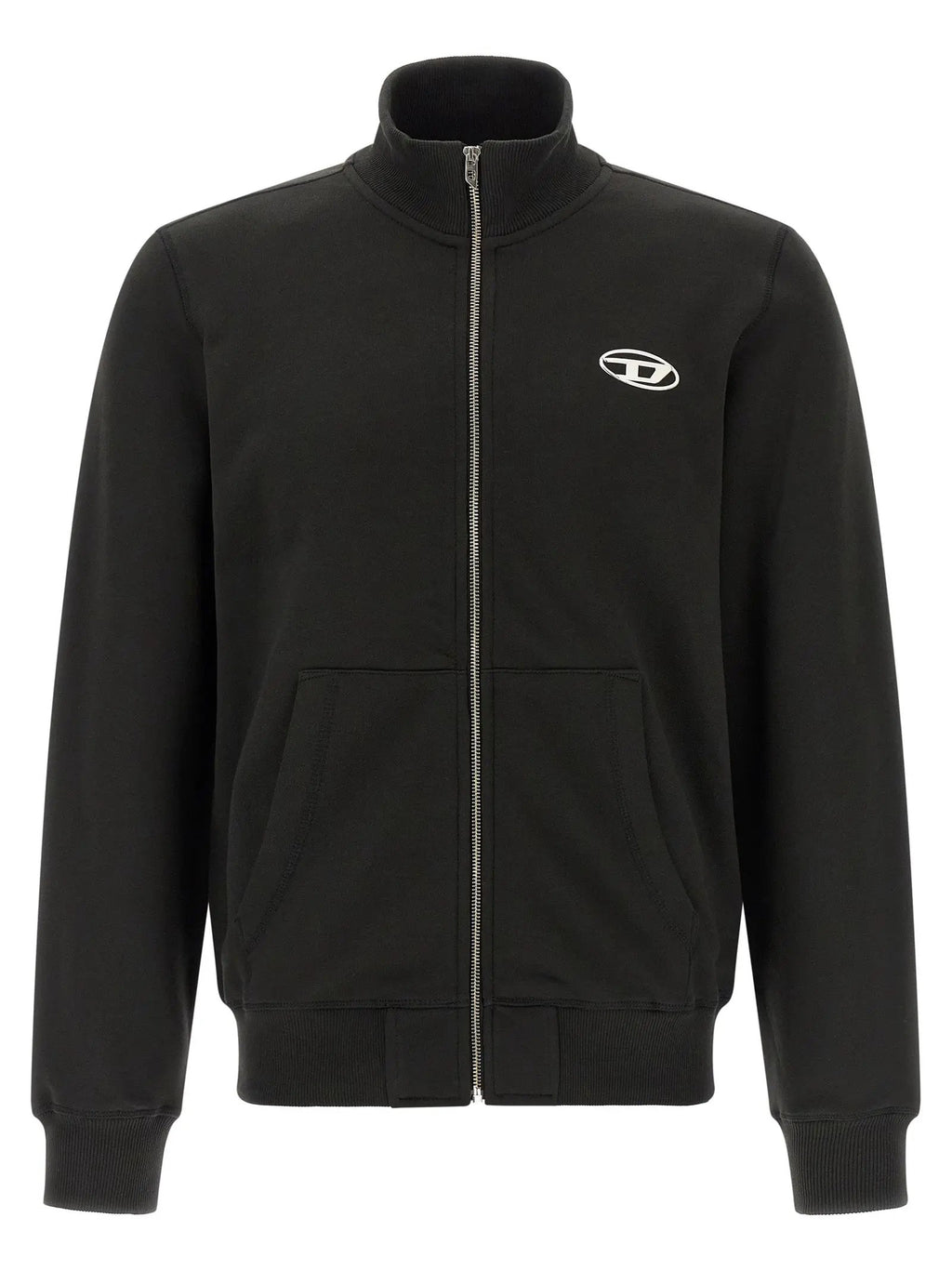Diesel Black Cotton Sweatshirt