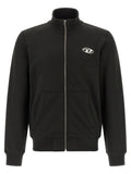 Diesel Black Cotton Sweatshirt