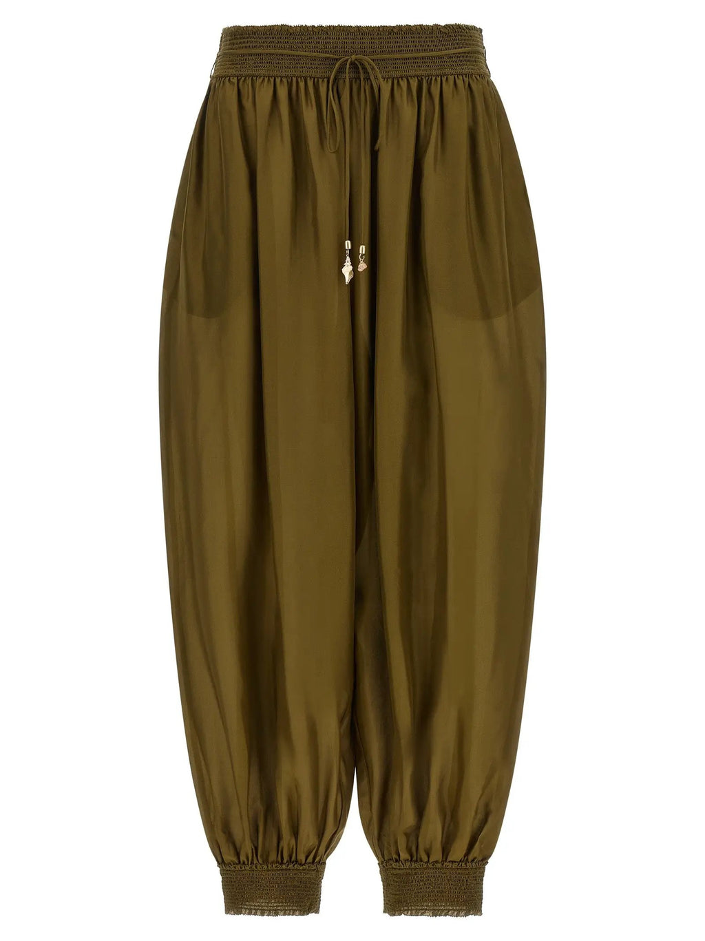 Zimmermann Bicolor Silk Casual Pants