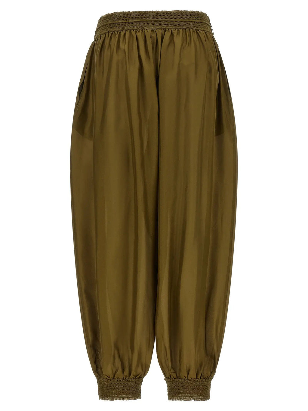 Zimmermann Bicolor Silk Casual Pants
