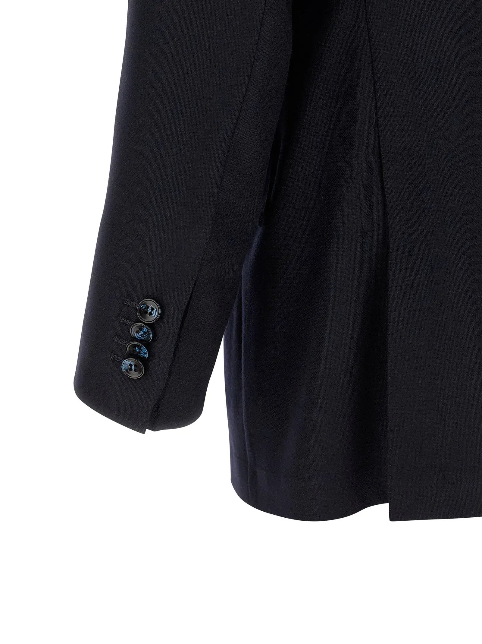 Kiton Blue Virgin Wool Two-Piece Suit