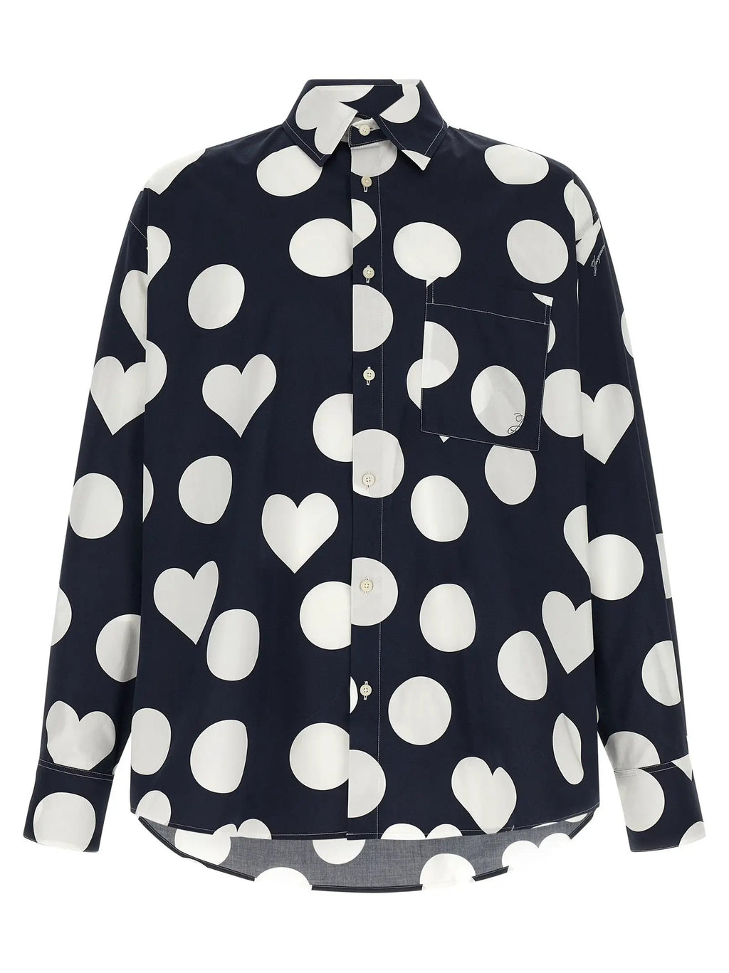 Jacquemus Blue Cotton Blouse
