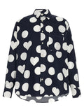 Jacquemus Blue Cotton Blouse