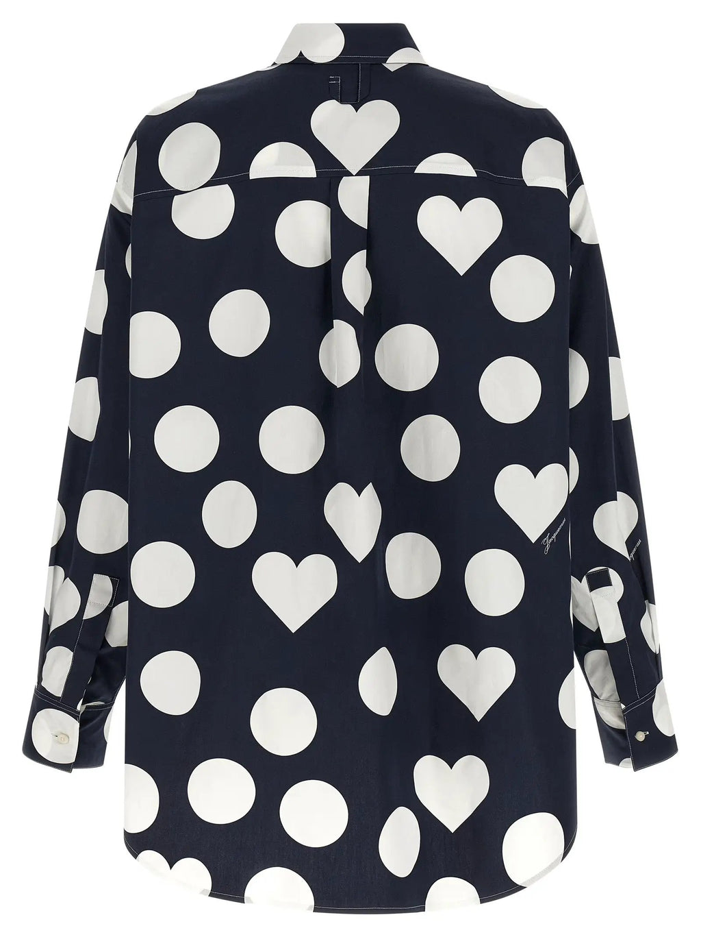 Jacquemus Blue Cotton Blouse