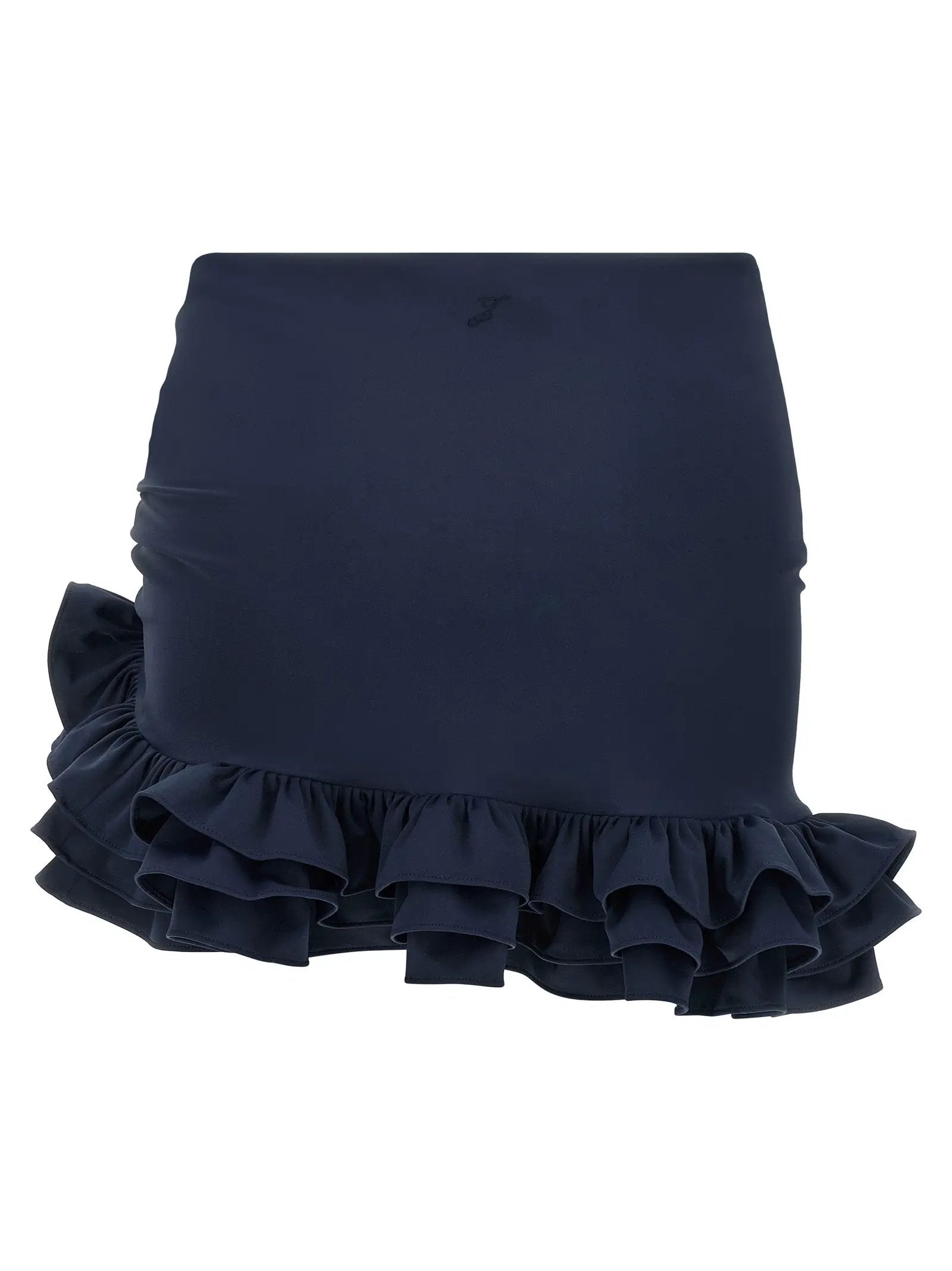 Jacquemus Blue Polyamide Long Skirt