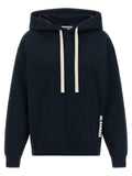 Jil Sander Blue Cotton Sweatshirt