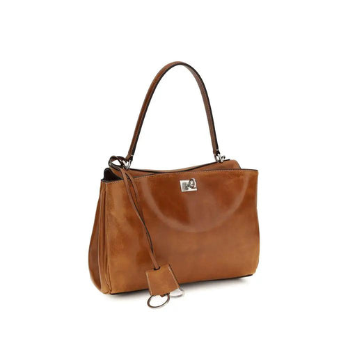 Sac à main Balenciaga Marron Agneau Ovis Aries Aries
