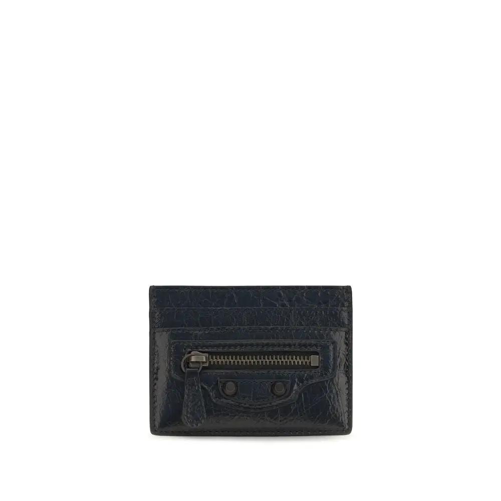Balenciaga Black Lamb Ovis Aries Aries Wallet