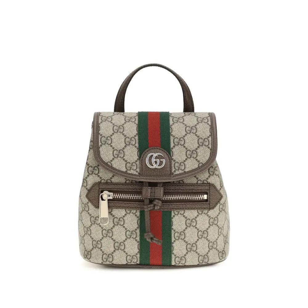 Gucci Beige Fabric Backpack