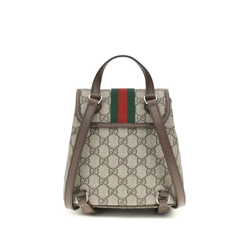 Gucci Beige Fabric Backpack