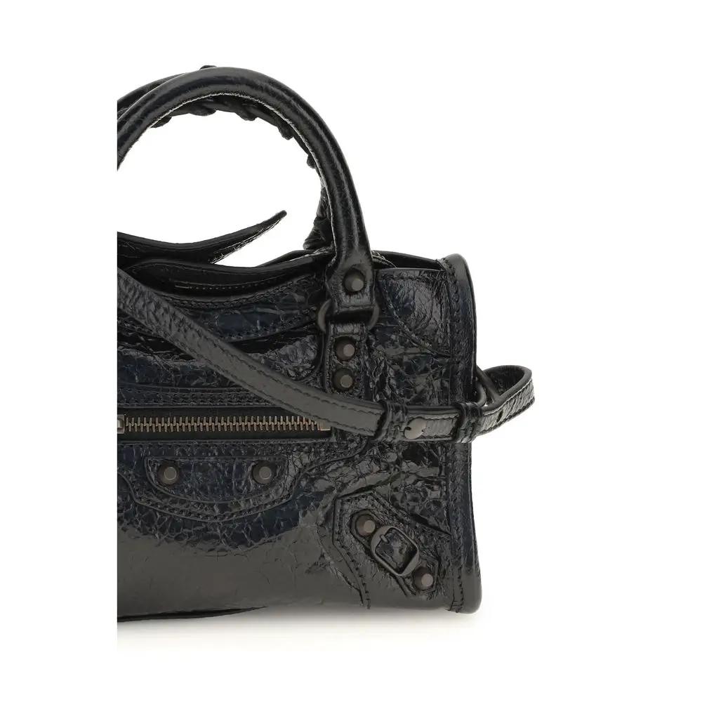 Balenciaga Black Lamb Ovis Aries Aries Handbag