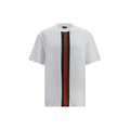 Gucci White Cotton T-Shirt