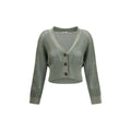 Brunello Cucinelli Bicolor Cotton Cardigan
