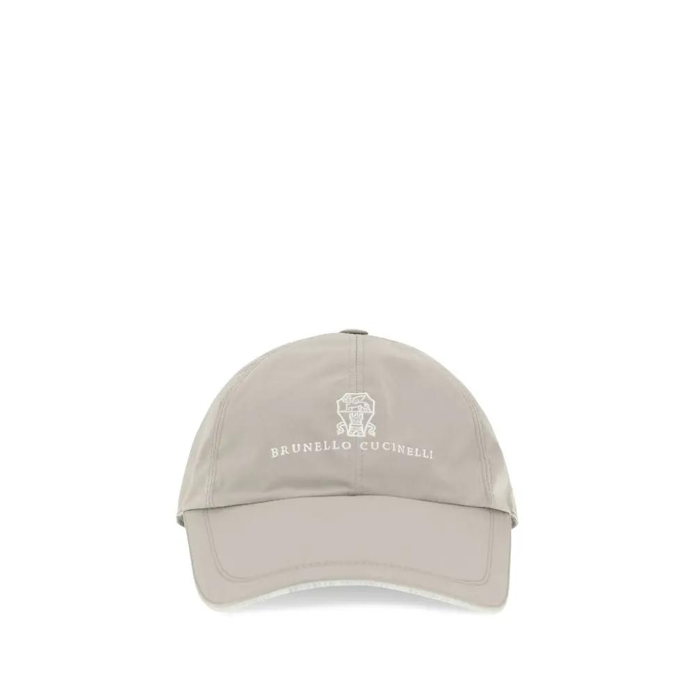 Brunello Cucinelli Bicolor Polyester Cap (Baseball Hat)