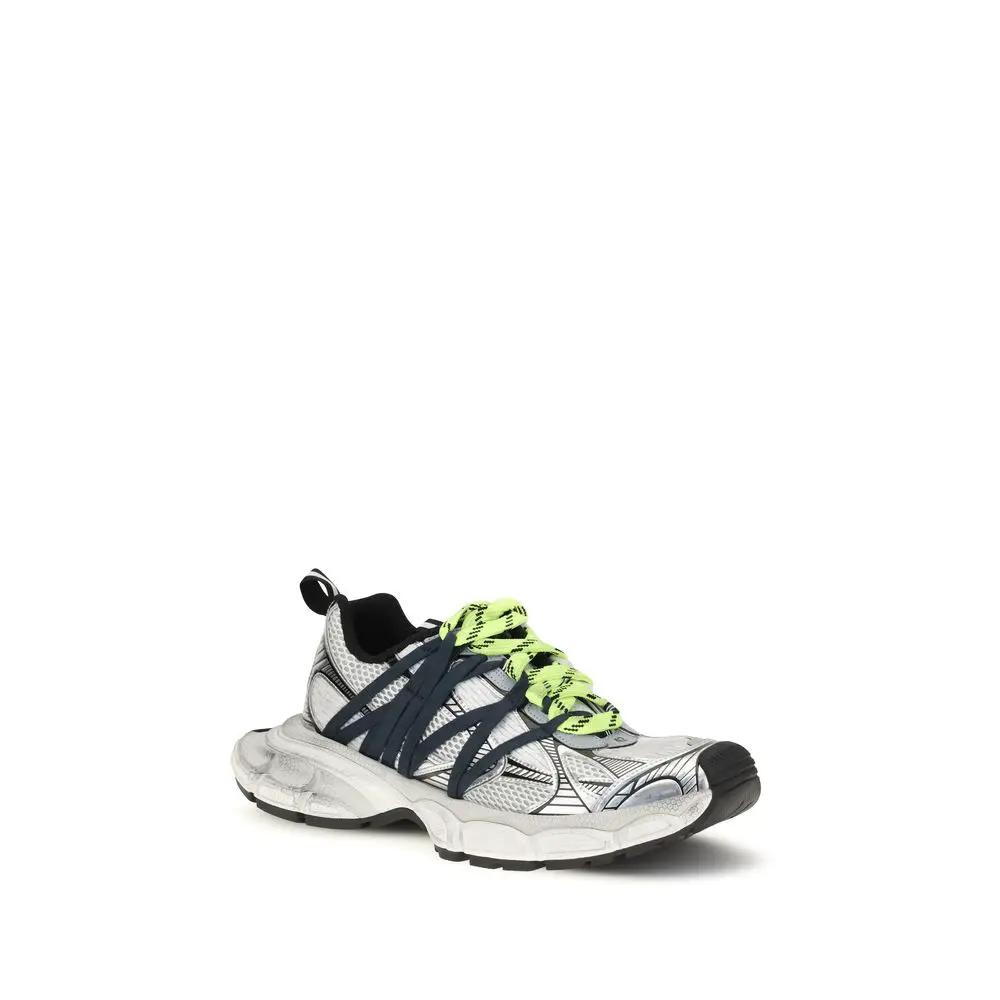 Balenciaga Gray Polyester Athletic Sneakers