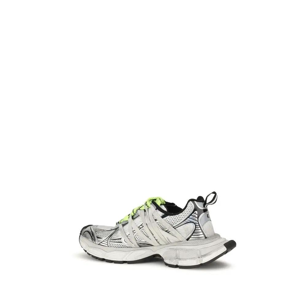 Balenciaga Gray Polyester Athletic Sneakers