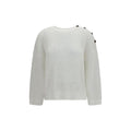 Brunello Cucinelli White Cotton Sweatshirt