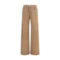 Brunello Cucinelli Beige Cotton Jeans Denim