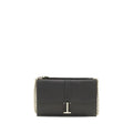 Tom Ford Black Calf Leather Bos Taurus Shoulder Bag
