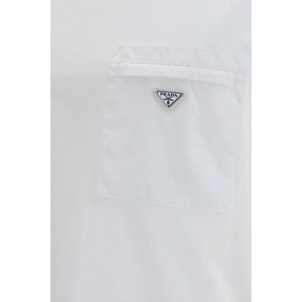 Prada White Cotton T-Shirt