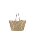 Brunello Cucinelli Beige Raffia Handbag