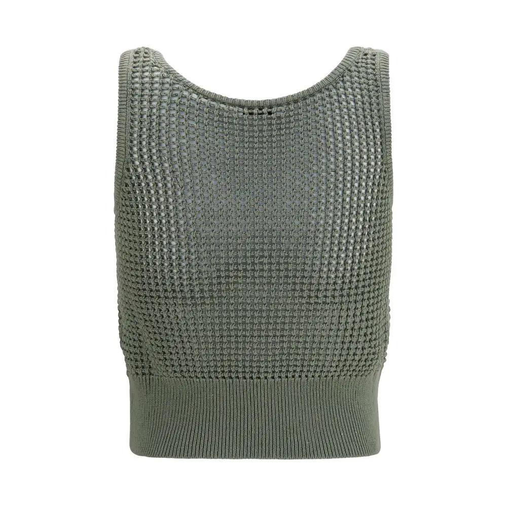 Brunello Cucinelli Bicolor Cotton Tank Tops