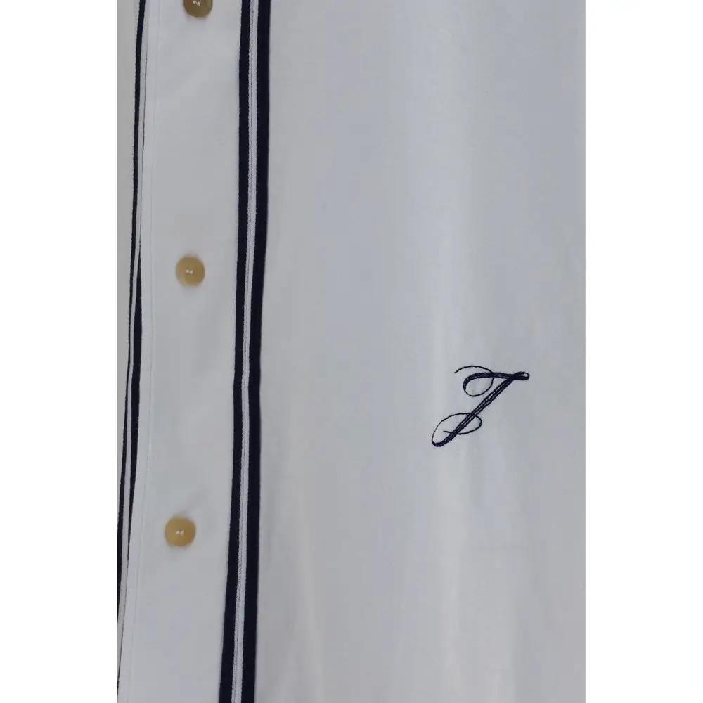 Jacquemus White Cotton Pattern Shirt