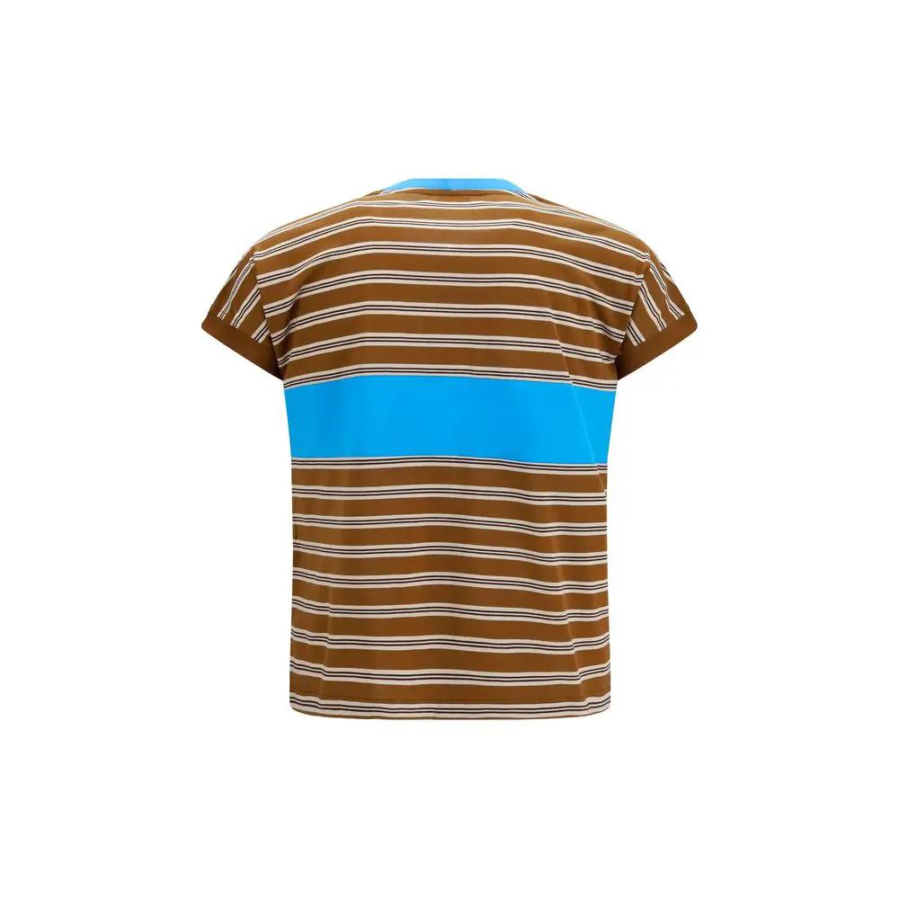Versace Brown Cotton T-Shirt