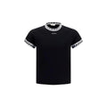 Versace Black Cotton T-Shirt