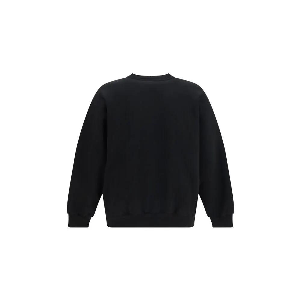 Balenciaga Black Cotton Sweatshirt