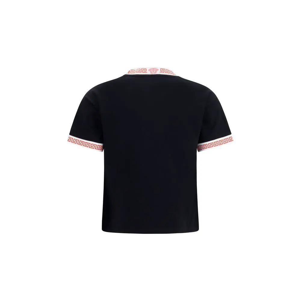 Versace Black Cotton T-Shirt