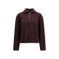 Courrèges Brown Wool Oves Aries Sweatshirt