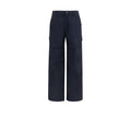Burberry Blue Polyamide Cargo Pants