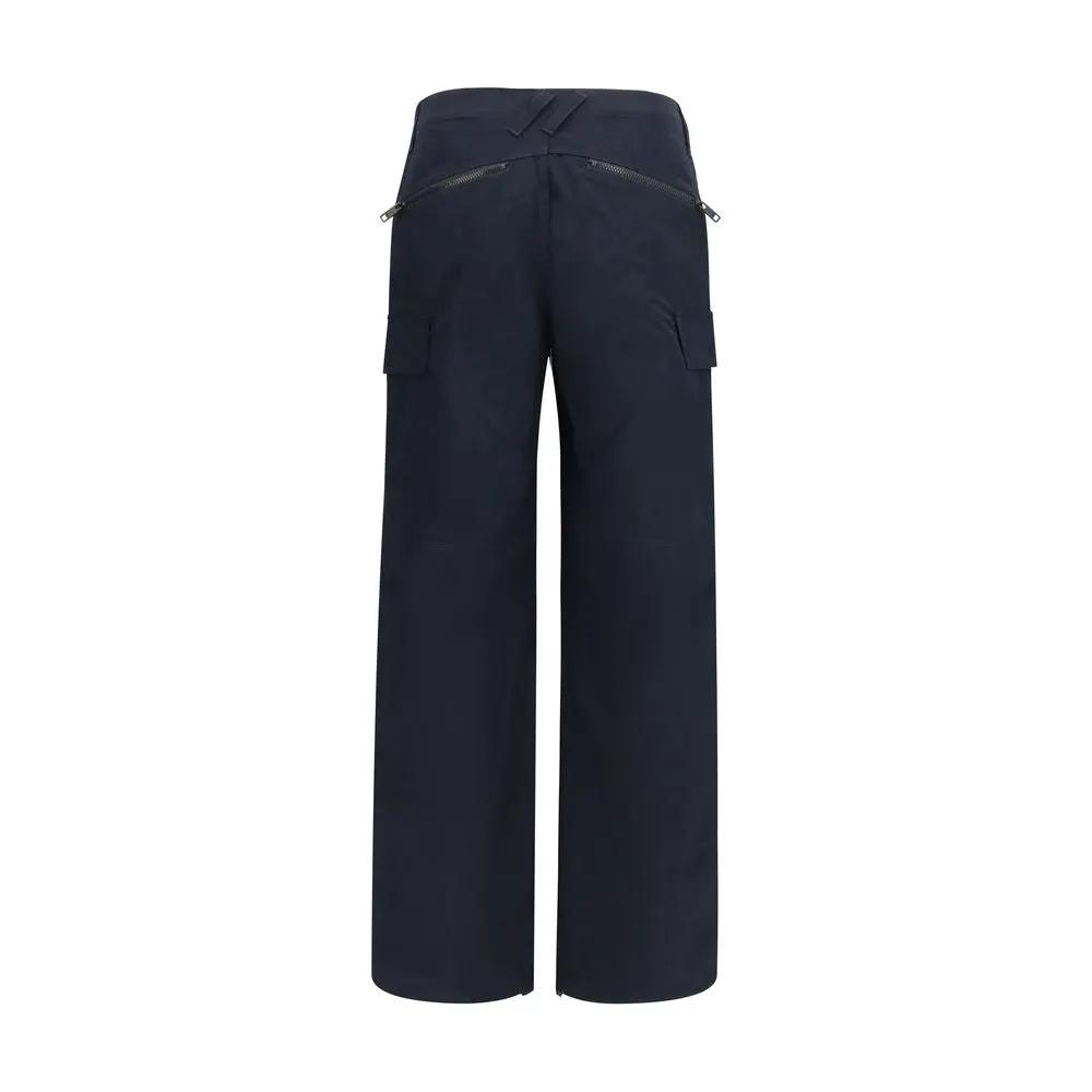 Burberry Blue Polyamide Cargo Pants