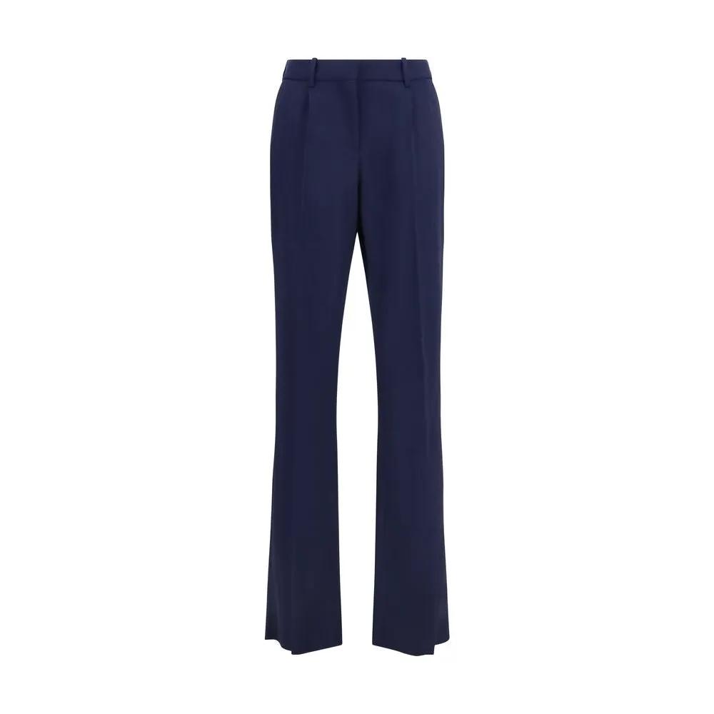 Balenciaga Blue Wool Oves Aries Pants