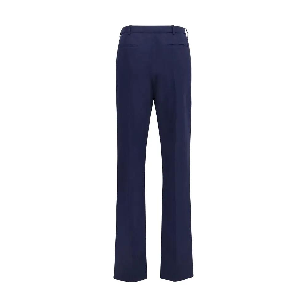 Balenciaga Blue Wool Oves Aries Pants