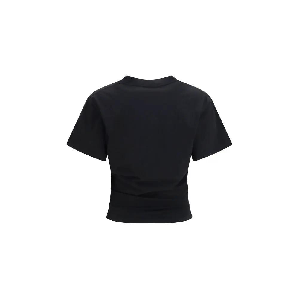 Balenciaga Black Cotton T-Shirt