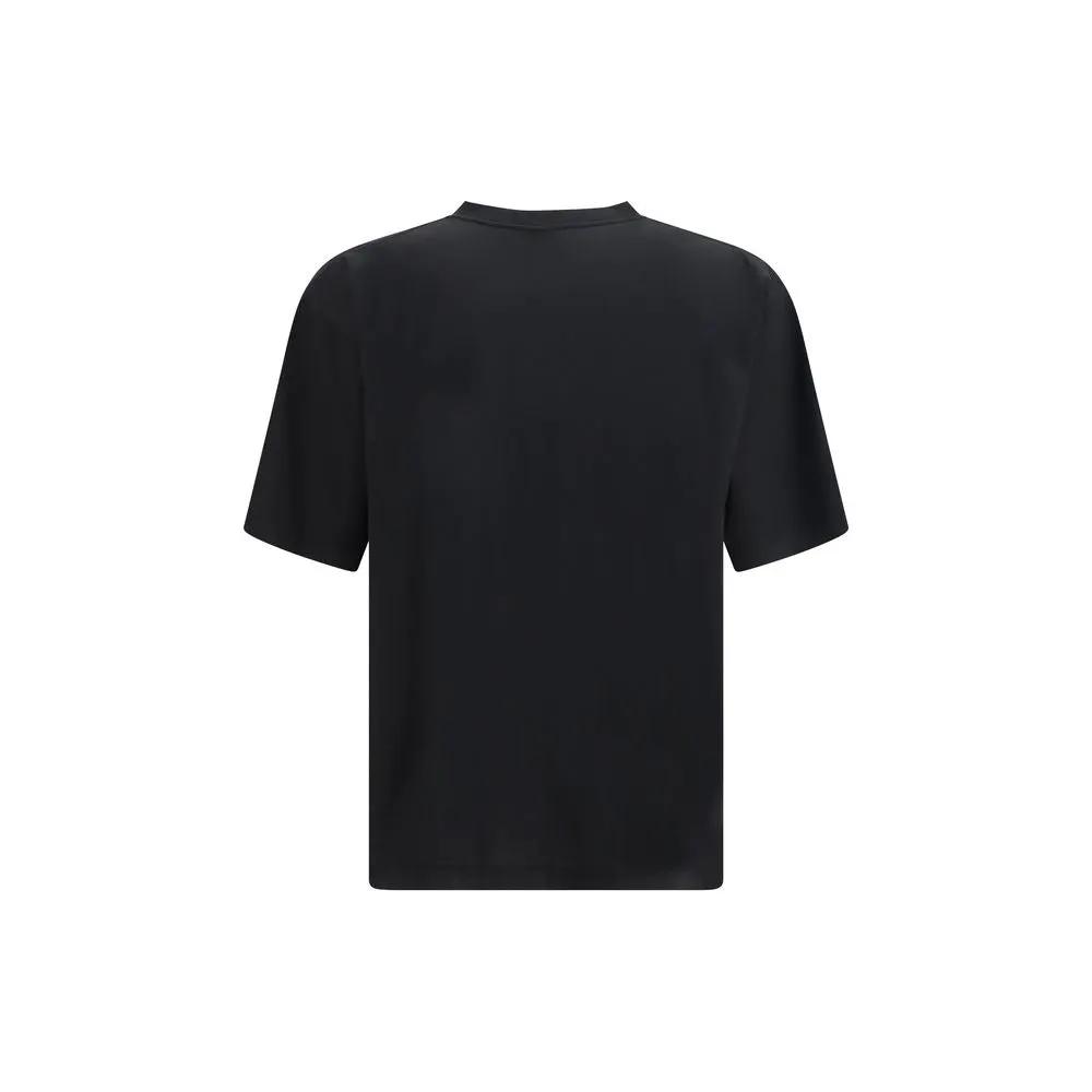 Balenciaga Black Cotton T-Shirt