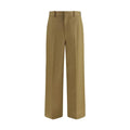 Balenciaga Beige Cotton Chino Pants