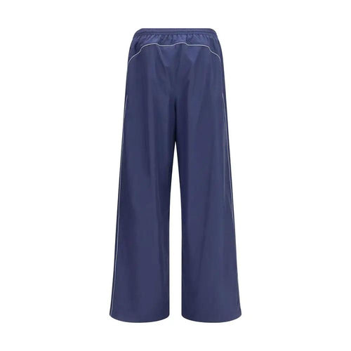 Balenciaga Blue Cotton Athletic Pants