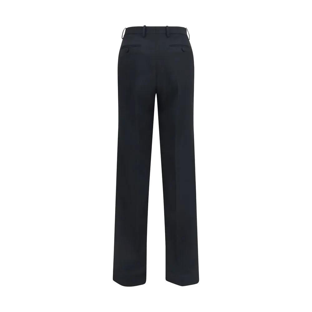 Tom Ford Black Wool Oves Aries Casual Pants