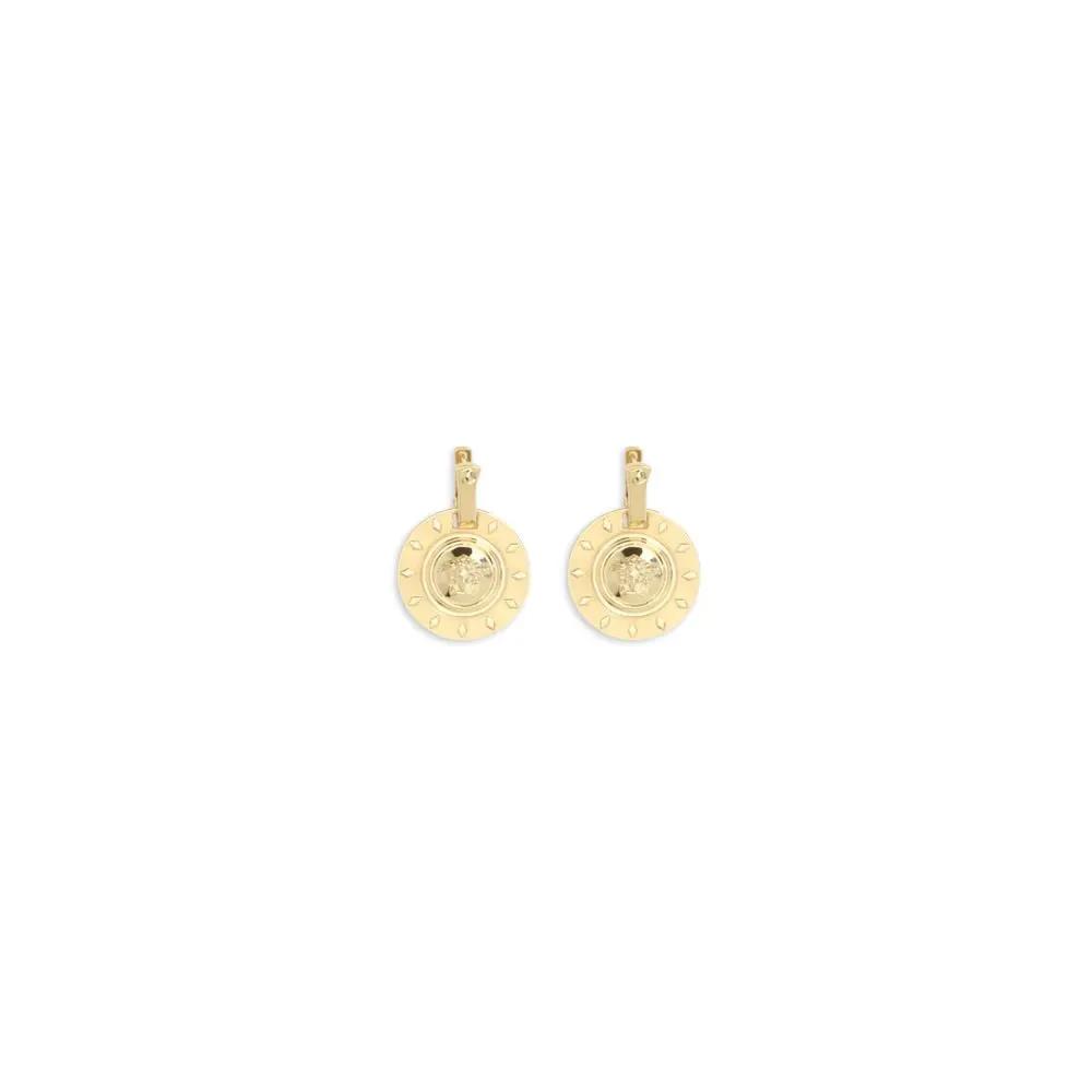 Versace Gold Brass Earrings