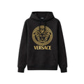 Versace Black Cotton Hoodie