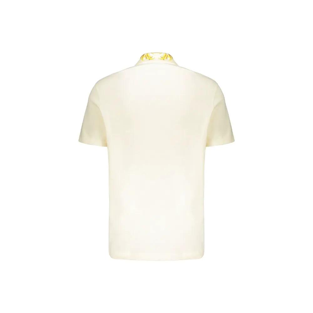 Versace Bicolor Cotton Polo Shirt
