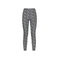 Versace Black Elastane Leggings