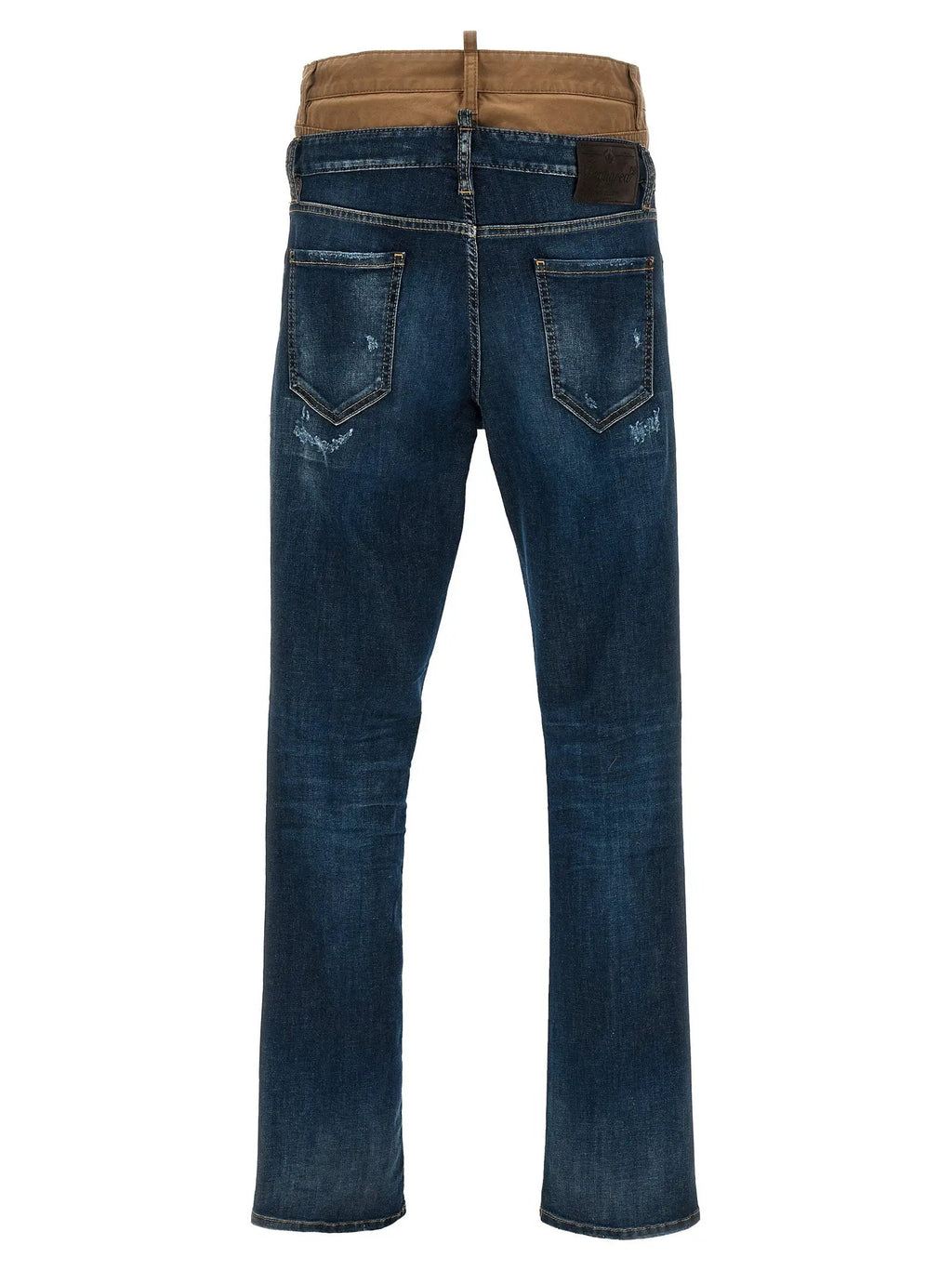 Dsquared² Blue Cotton Skinny Jeans